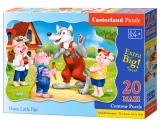 Puzzle Castorland Three Little Pigs 20 dielikov