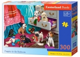 Castorland Puzzle Puppies in the Bedroom 300 dielikov