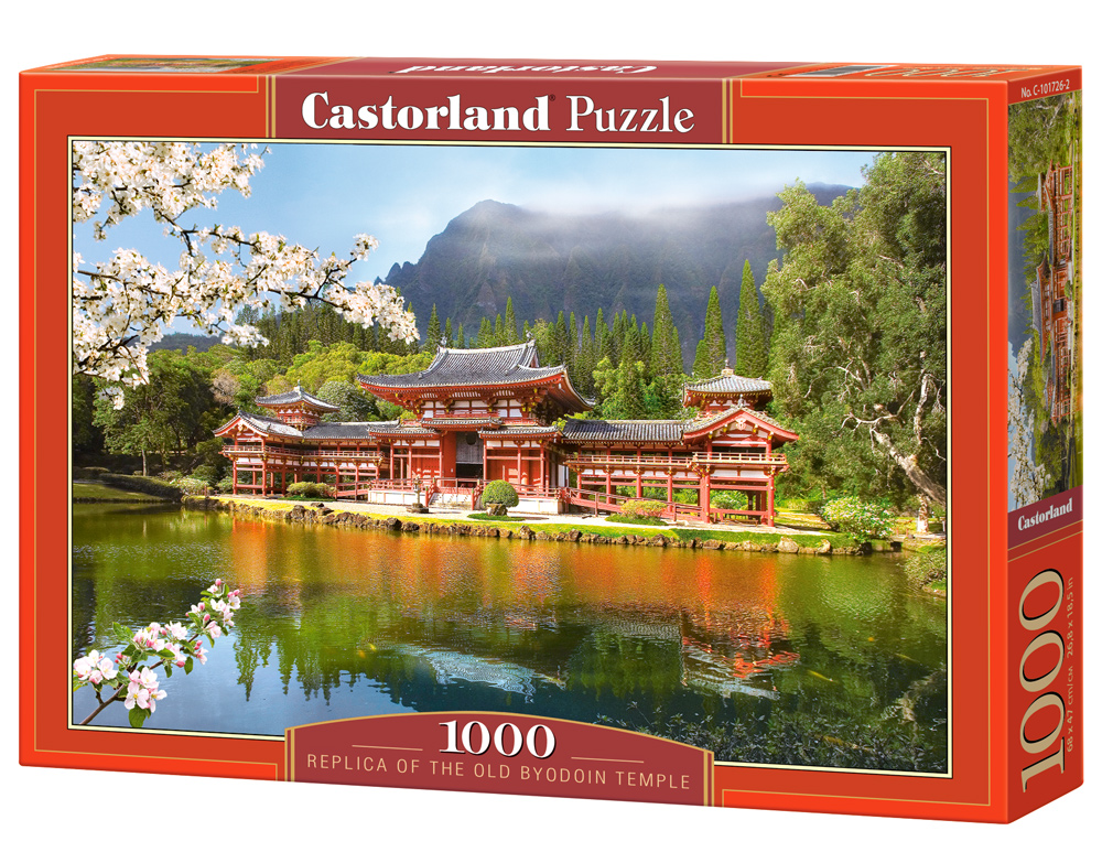 Puzzle Castorland Replica of the Old Byodion Temple 1000 Dielikov