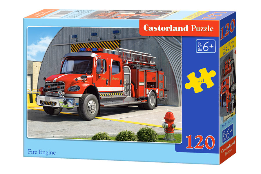 Puzzle Castorland Fire Engine 120 Dielikov