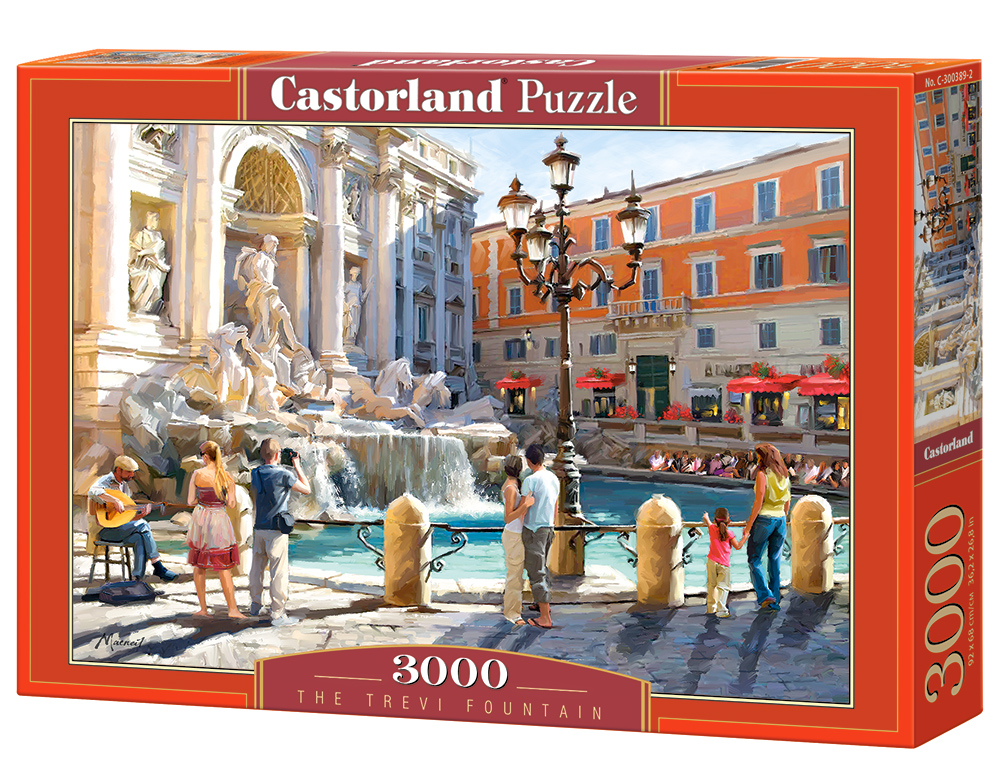 Puzzle Castorland The Trevi Fountain 3000 Dielikov