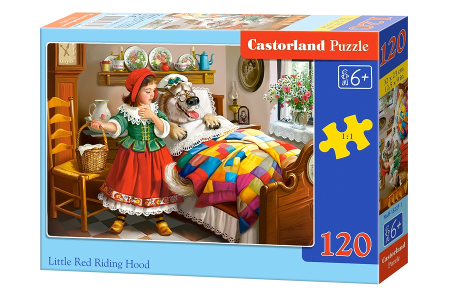 Castorland Puzzle Little Red Riding Hood 120 Dielikov