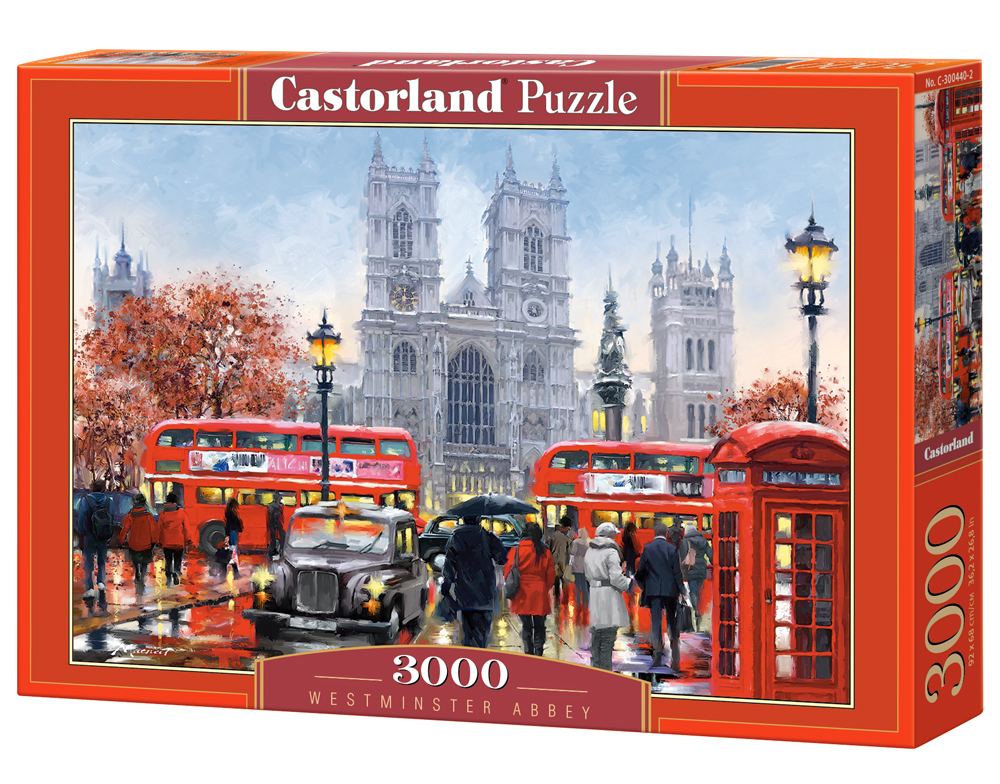 Puzzle Castorland Westminster Abbey 3000 Dielikov