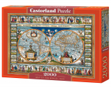 Puzzle Castorland Map of the World, 1639 2000 Dielikov