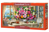 Puzzle Castorland Summer Flowers and Cup of Tea 4000 Dielikov