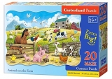 Puzzle Castorland Animals on the Farm 20 dielikov