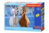 puzzle Castorland THE WINTER HORSES 260 dielikov