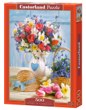 Castorland Puzzle Spring in Flower Pot 500 Dielikov