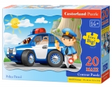 Puzzle Castorland Police Patrol 20 dielikov
