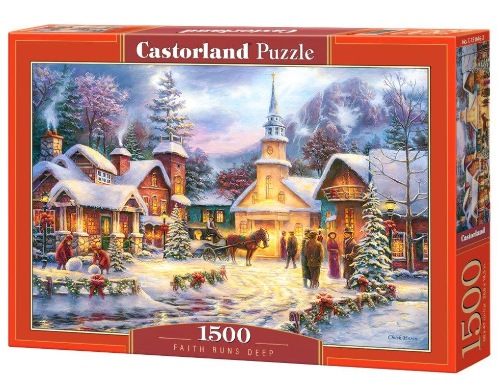 Puzzle Castorland Faith Runs Deep 1500 Dielikov