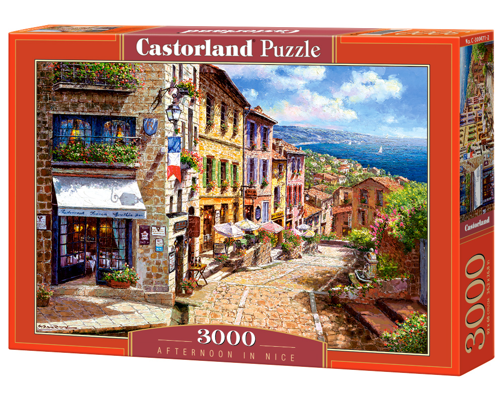 Puzzle Castorland Afternoon in Nice 3000 Dielikov