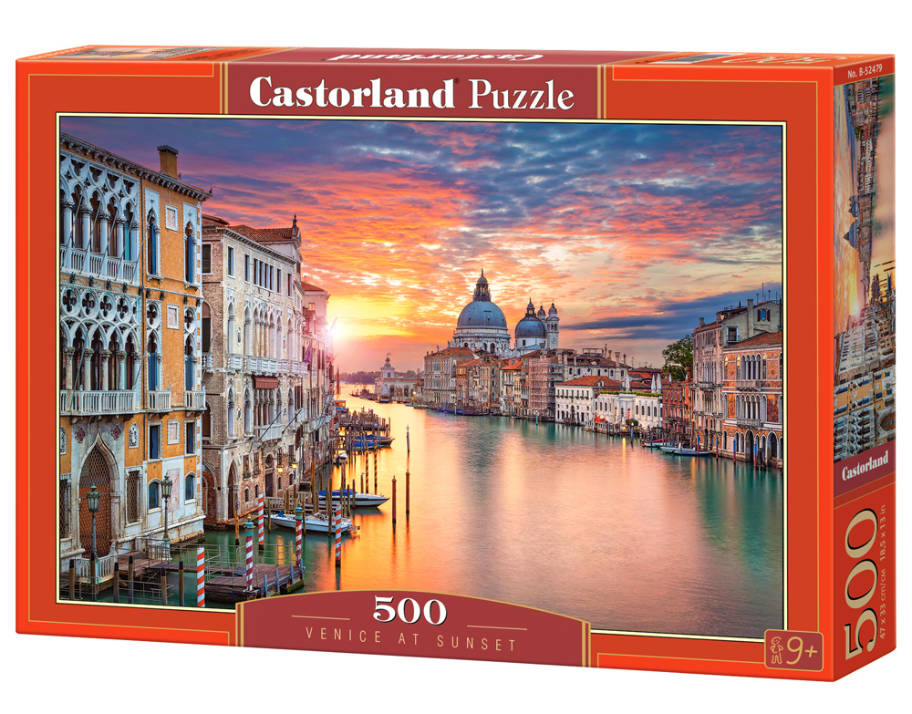 Castorland Puzzle Venice-at-Sunset 500 Dielikov