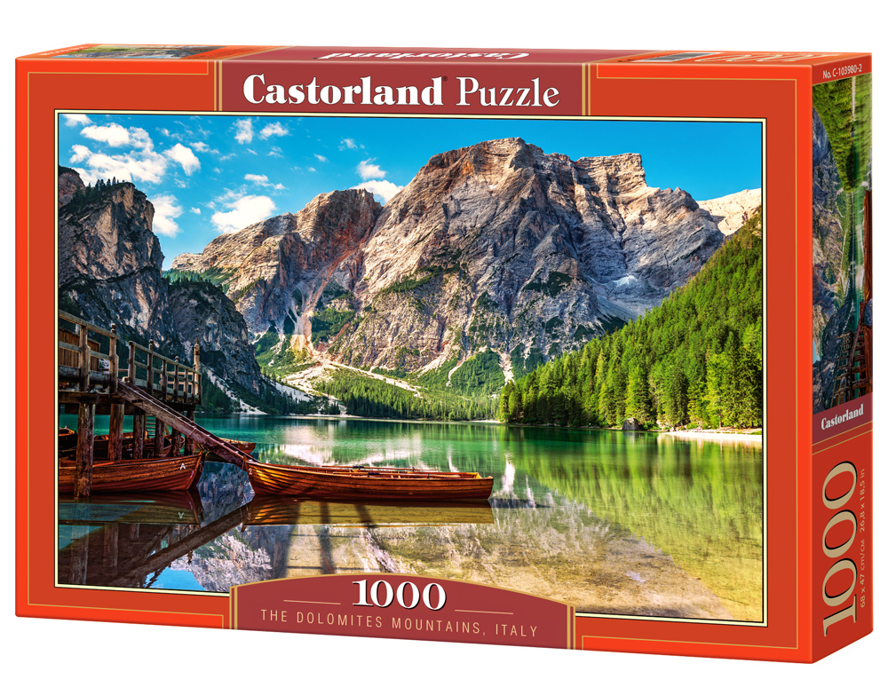Castorland Puzzle The Dolomites Mountains, Italy 1000 Dielikov