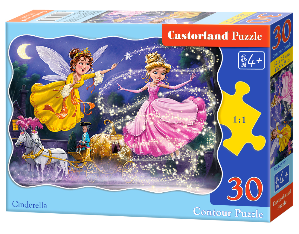 Puzzle Castorland Cinderella  30 Dielikov