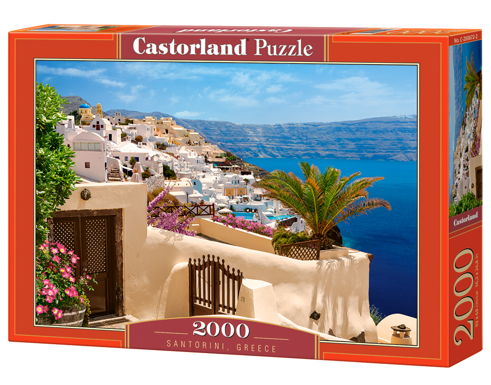 Puzzle Castorland Santorini, Greece 2000 Dielikov
