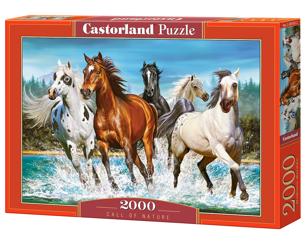 Puzzle Castorland Call of Nature 2000 Dielikov