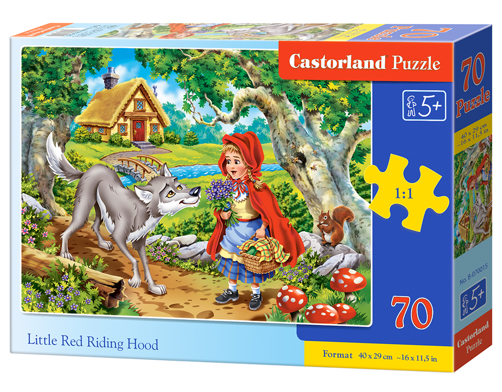 Castorland Puzzle Little Red Riding Hood 70 DIelikov