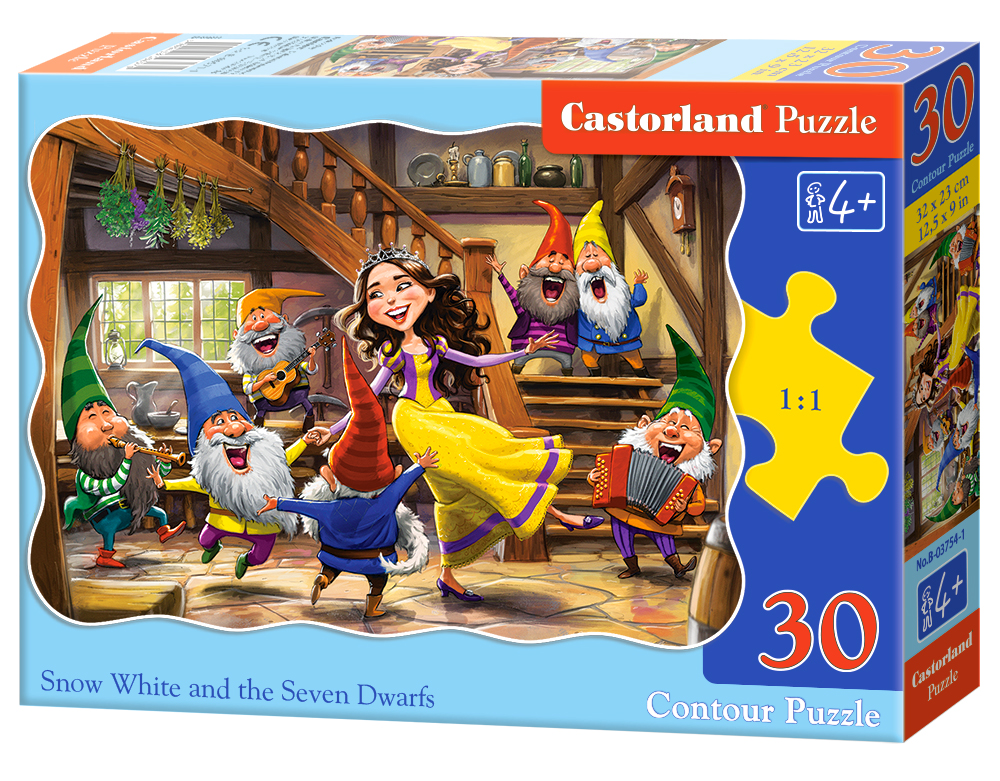 Puzzle Castorland Snow White and the Seven Dwarfs  30 Dielikov