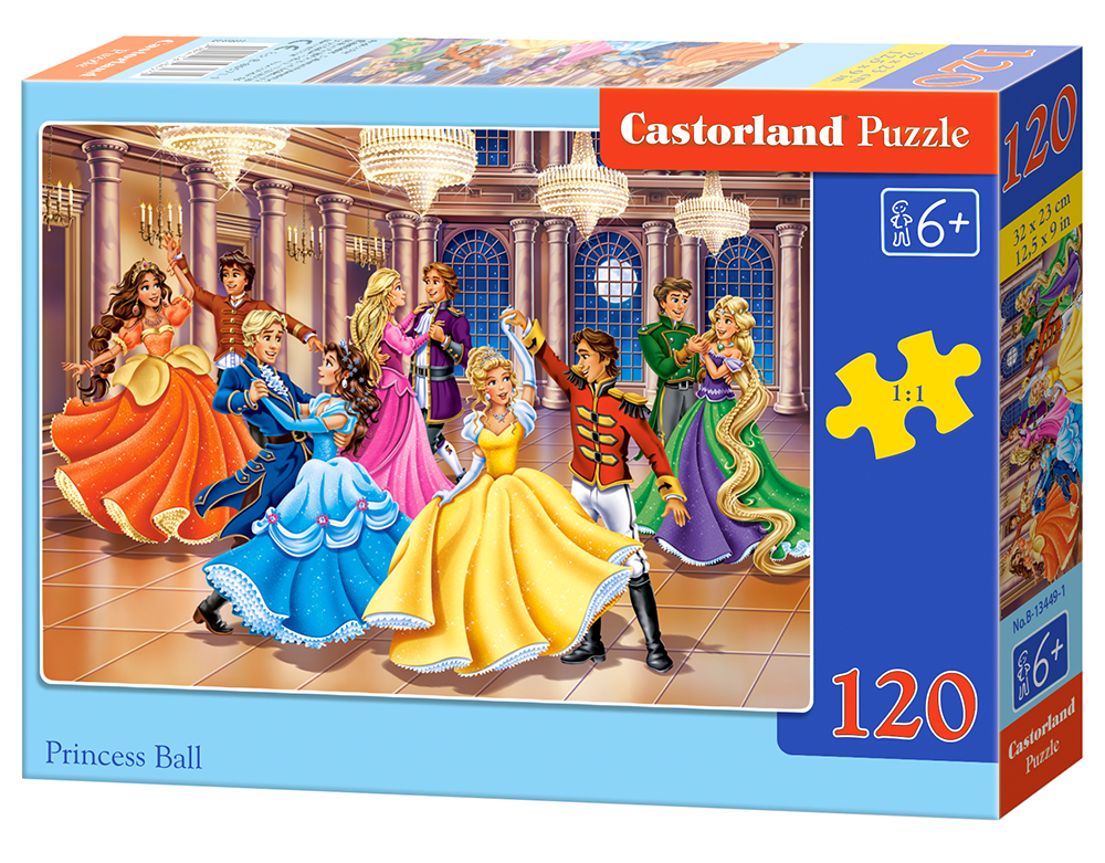 Puzzle Castorland Princess Ball 120 Dielikov