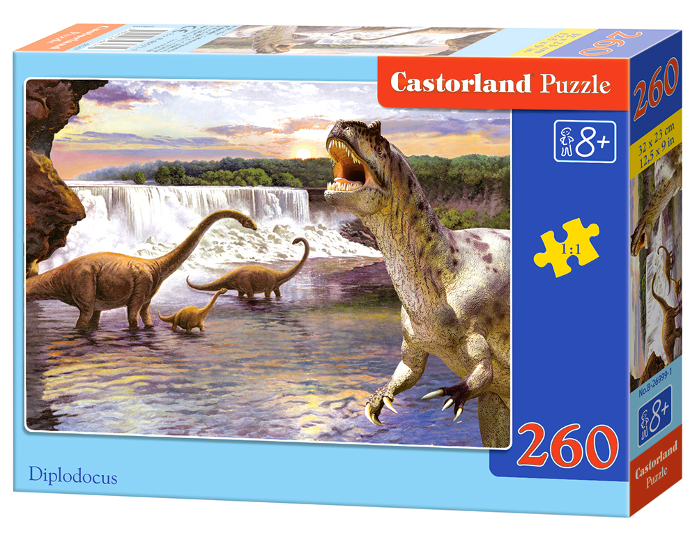 Puzzle Castorland Diplodocus 260 dielikov
