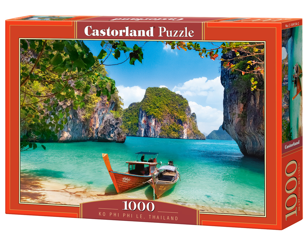 Castorland Puzzle Ko Phi Phi Le, Thailland 1000 Dielikov