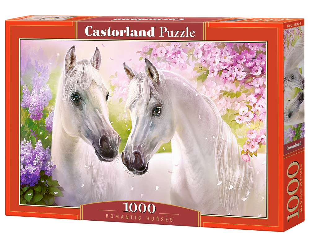 Castorland Puzzle Romantic Horses 1000 Dielikov