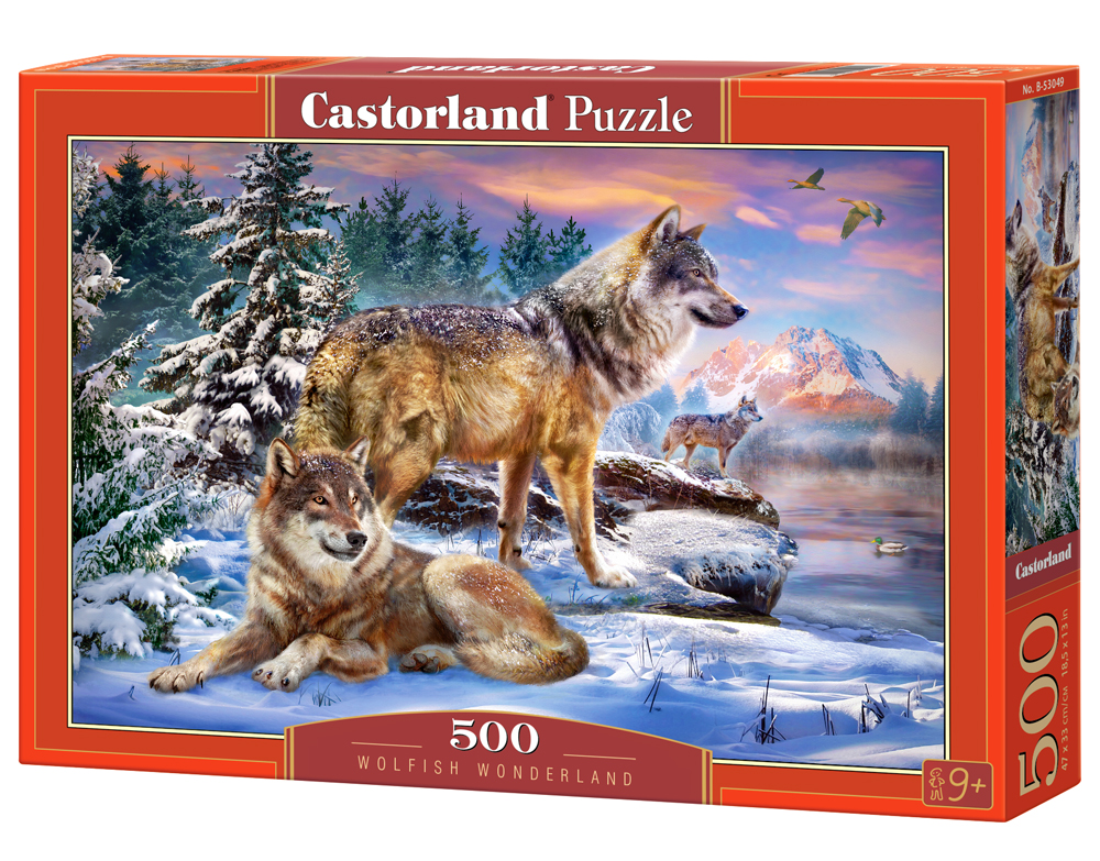 Castorland Puzzle Wolfish Wonderland 500 Dielikov