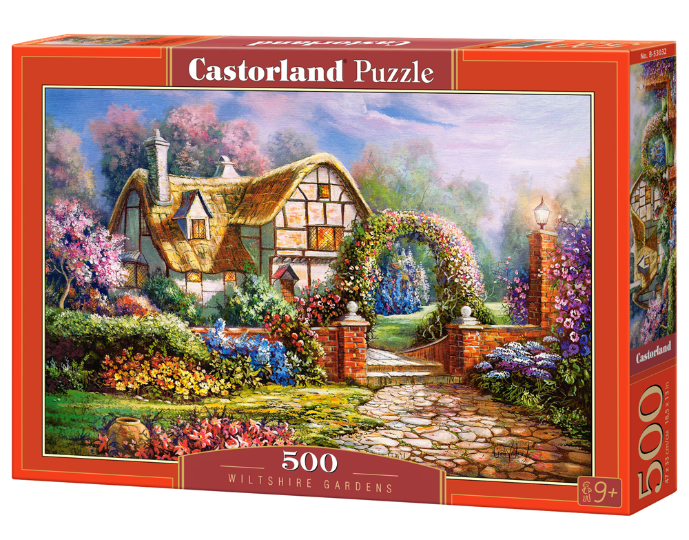 Castorland Puzzle Wiltshire Gardens 500 Dielikov
