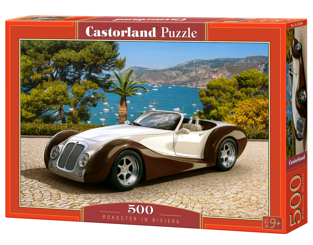 Castorland Puzzle Roadster in Riviera 500 Dielikov