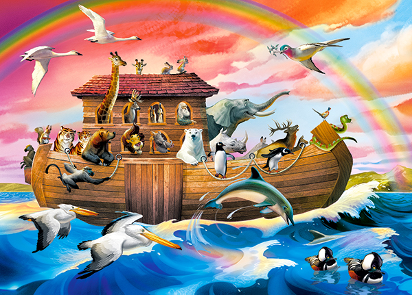 Puzzle Castorland Noas'h Ark 60 Dielikov