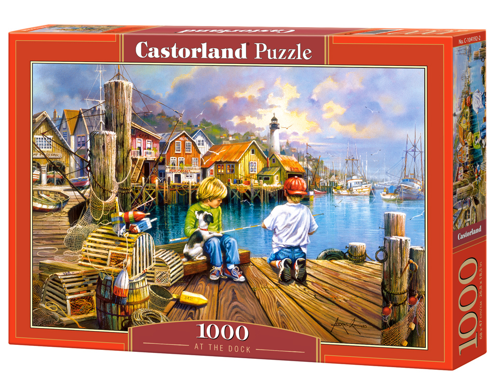 Castorland Puzzle At the Dock 1000 Dielikov
