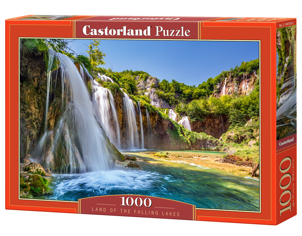 Castorland Puzzle Land of the Falling Lakes 1000 Dielikov