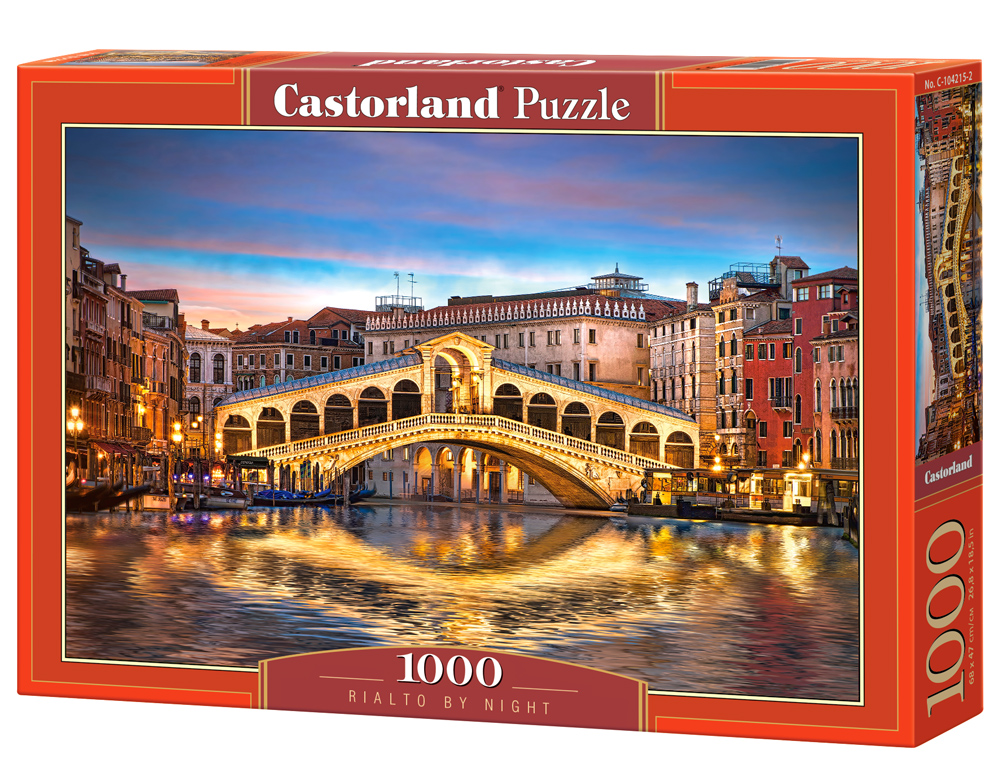 Castorland Puzzle Rialto by Night 1000 Dielikov
