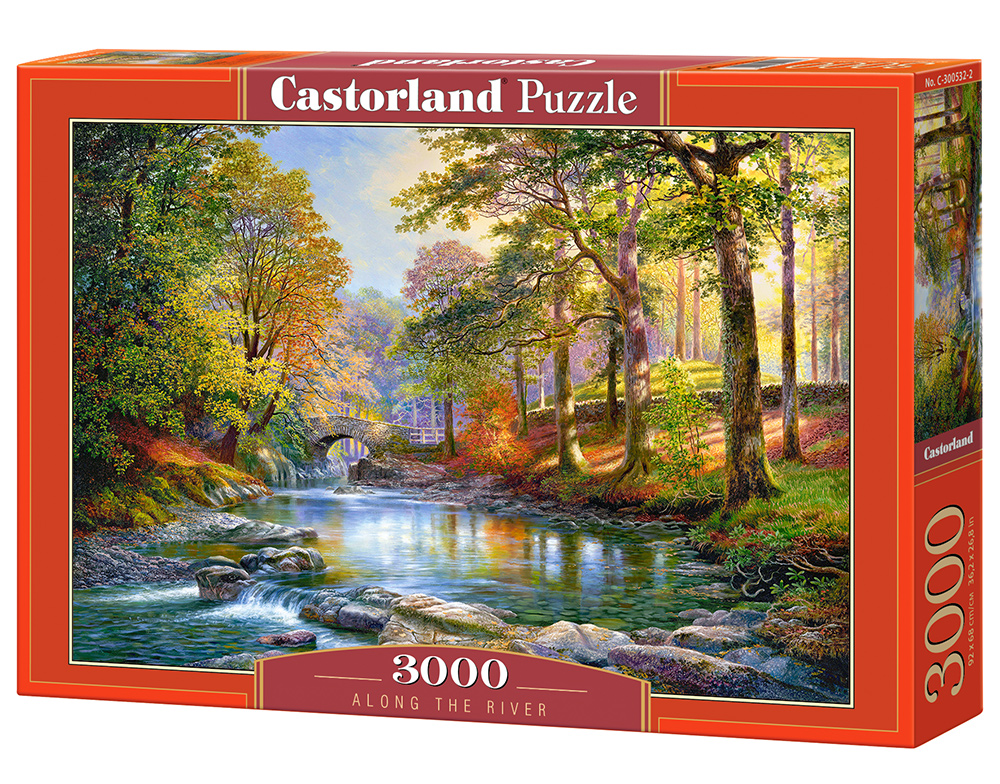Puzzle Castorland Along the River 3000 Dielikov