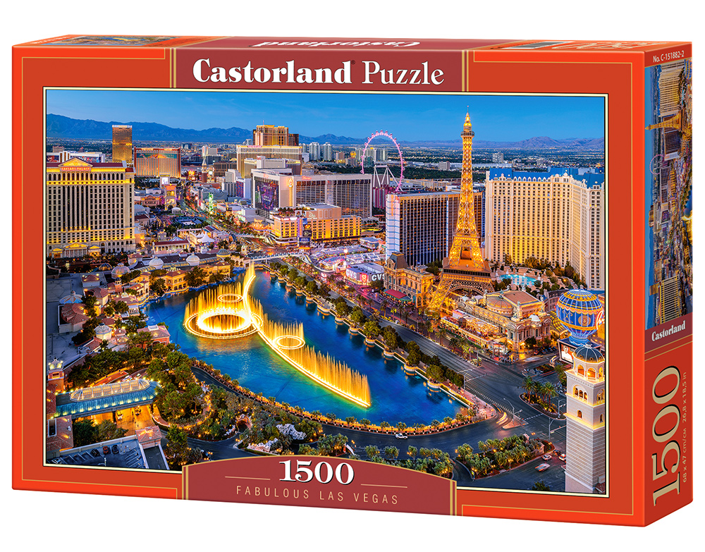Puzzle Castorland Fabulous Las Vegas 1500 Dielikov