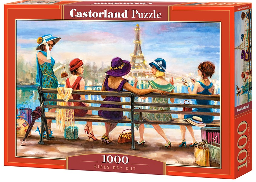 Puzzle Castorland Girls Day Out 1000 Dielikov