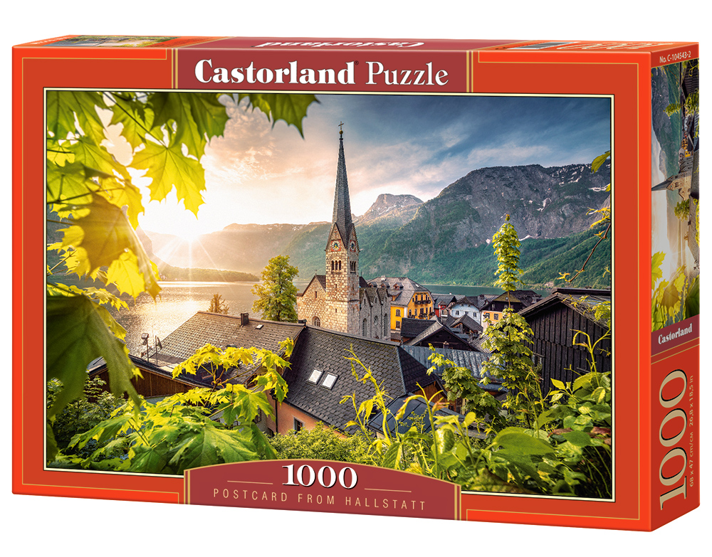 Puzzle Castorland Postcard from Hallstatt 1000 Dielikov