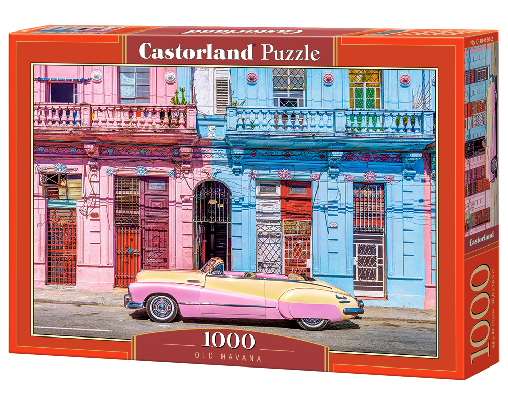 Puzzle Castorland Old Havana 1000 Dielikov