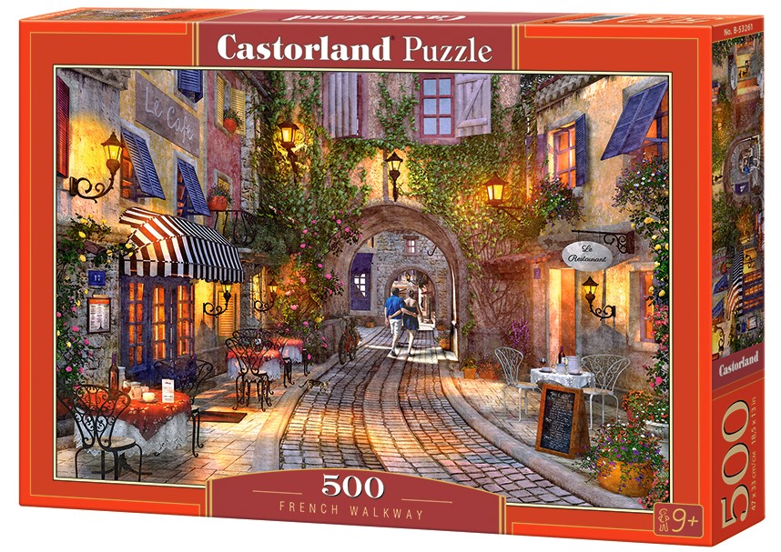 Castorland Puzzle French Walkway 500 Dielikov