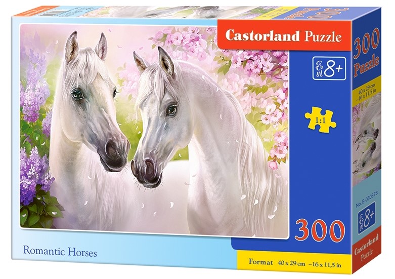 Castorland Puzzle Romantic Horses 300 dielikov