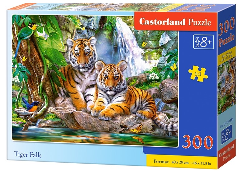 Castorland Puzzle Tiger Falls 300 dielikov
