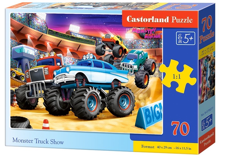 Puzzle Castorland Monster Truck Show 70 DIelikov