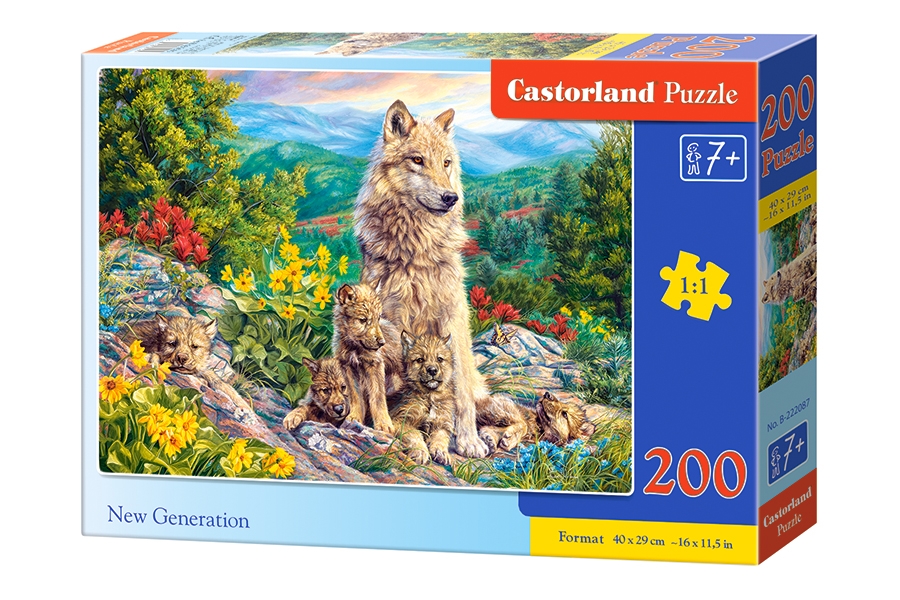 Puzzle Castorland New Generation 200 dielikov