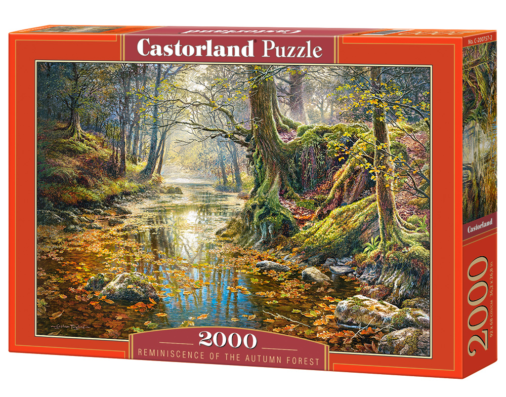 Puzzle Castorland Reminiscence of the Autumn Forest 2000 Dielikov