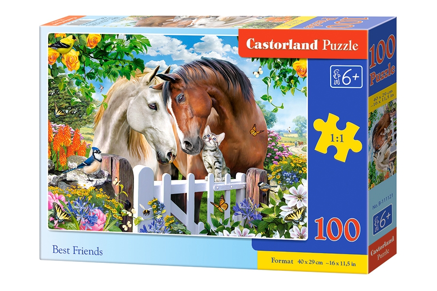 Puzzle Castorland Best Friends 100 dielikov