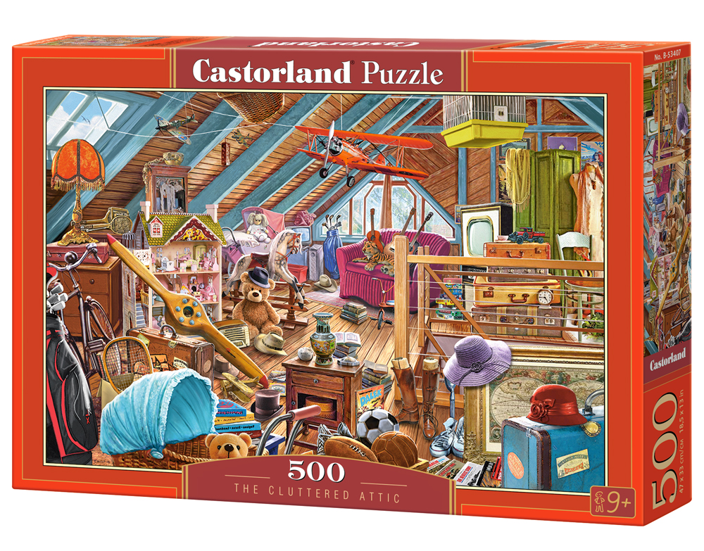 Castorland Puzzle The Cluttered Attic 500 Dielikov