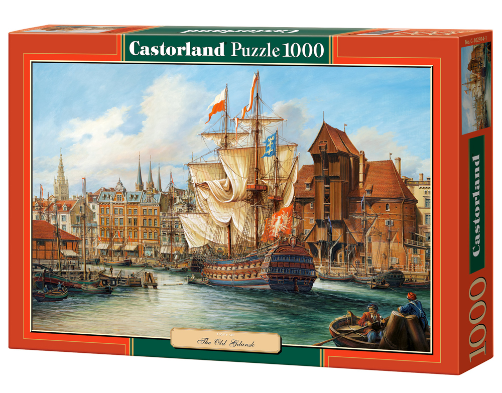 Puzzle Castorland The Old Gdansk 1000 Dielikov