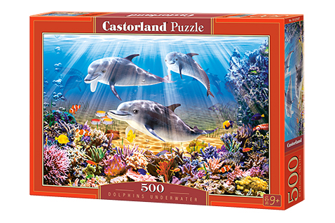 Castorland Puzzle Dolphins Underwater 500 Dielikov
