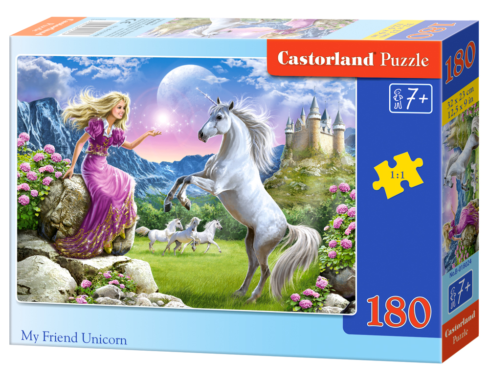 Castorland Puzzle My Friend Unicorn 180 dielikov