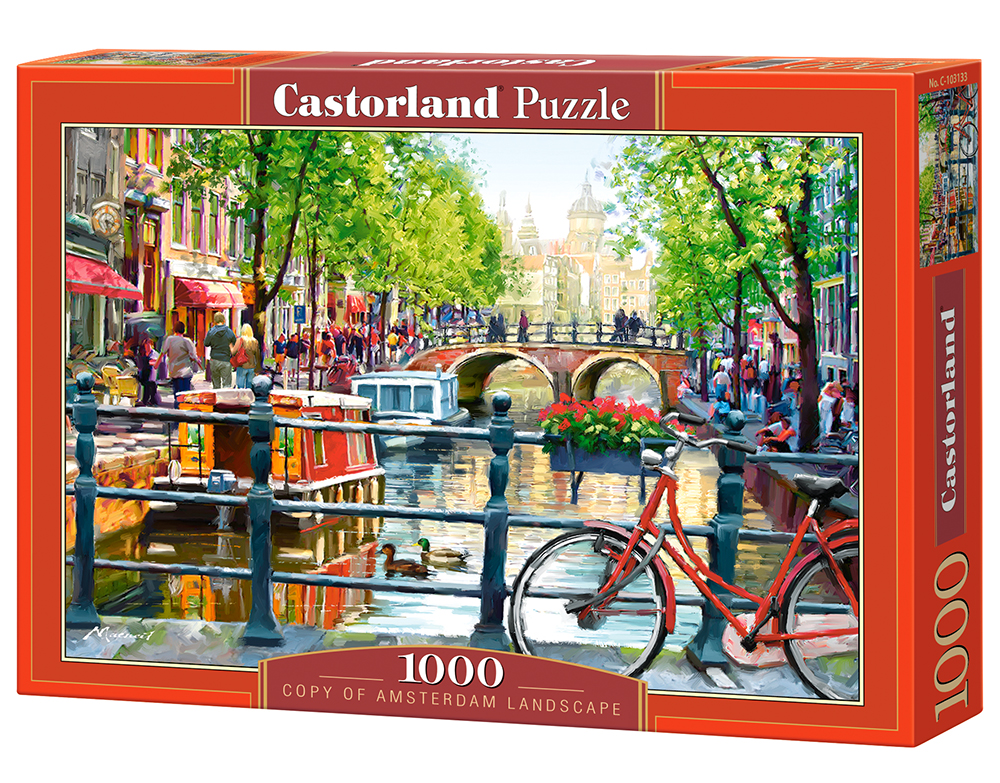 Puzzle Castorland Amsterdam Landscape 1000 Dielikov